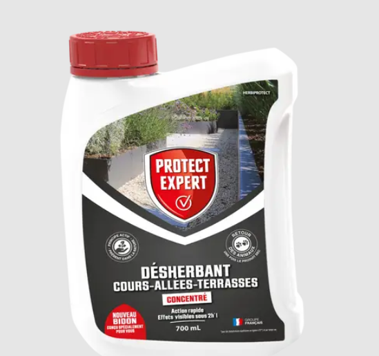 Procour700 Concentrated Powerful Weed Killer for Patios, Courtyards and Driveways - 700ml Bottle